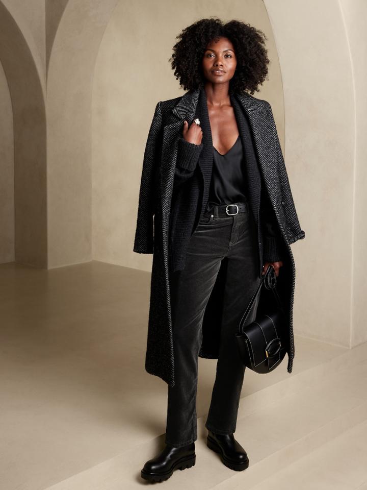 The Petite Straight Corduroy Pant