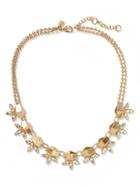 Banana Republic Geo Sparkle Necklace Size One Size - Gold