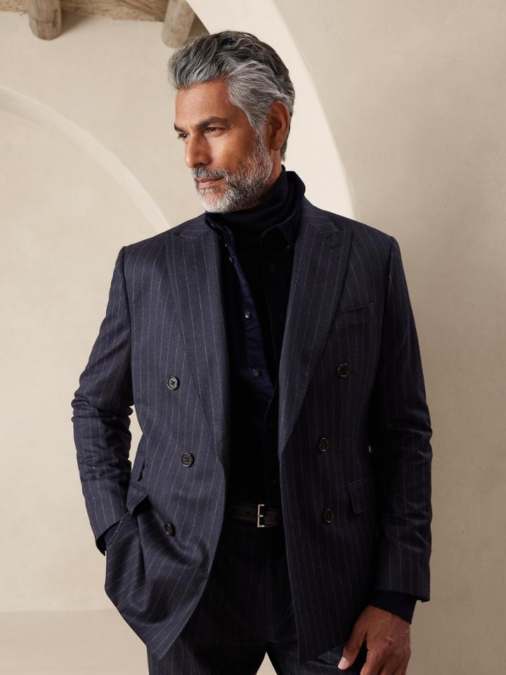 Baroli Flannel Suit Jacket