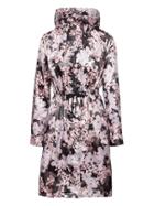 Banana Republic Womens Petite Life In Motion Water-resistant Packable Rain Jacket Pink Icing Size Xxs