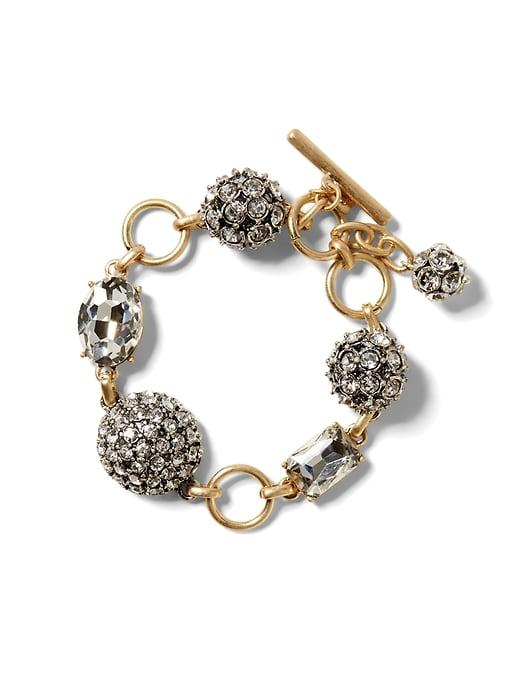 Banana Republic Womens Fireball Gems Bracelet Multi Size One Size