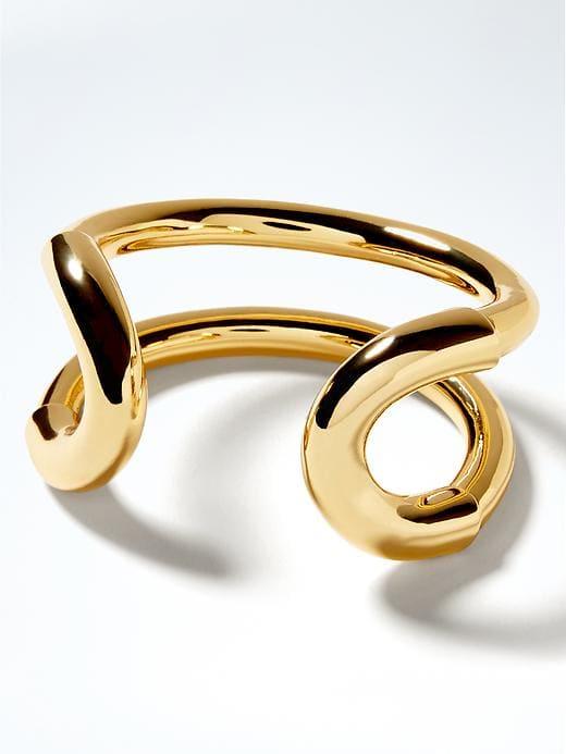 Banana Republic Womens Giles & Brother   Original Cuff Gold Size One Size