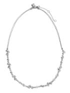 Banana Republic Ice Cut Necklace - Clear Crystal