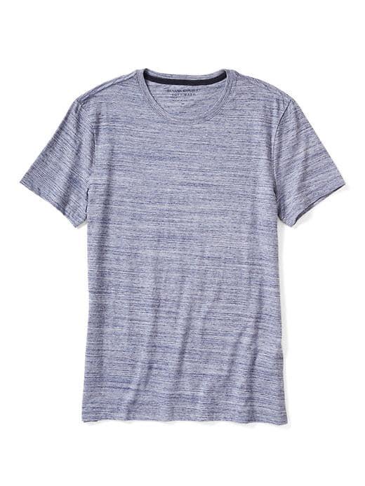 Banana Republic Mens Soft Wash Tee - Light Purple