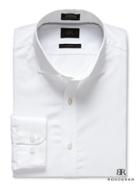 Banana Republic Monogram Solid Dress Shirt - White