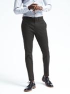 Banana Republic Mens Fulton Skinny Stretch Chino - Gray
