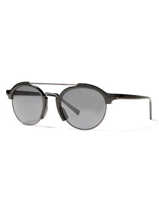 Banana Republic Mens Irving Sunglasses Black Size One Size
