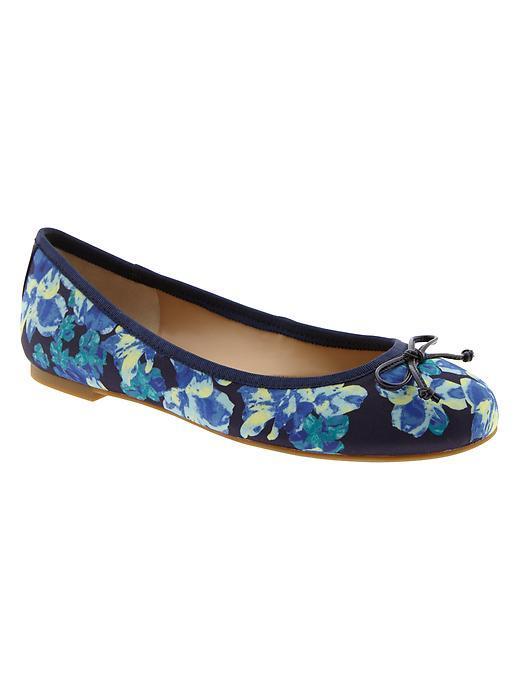 Banana Republic Ashley Bow Ballet Flat - Blue Multi