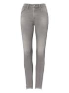 Banana Republic Womens Ag Jeans   Farrah Skinny Ankle Jean With Step-hem 10 Years Gray Shadow Size 30