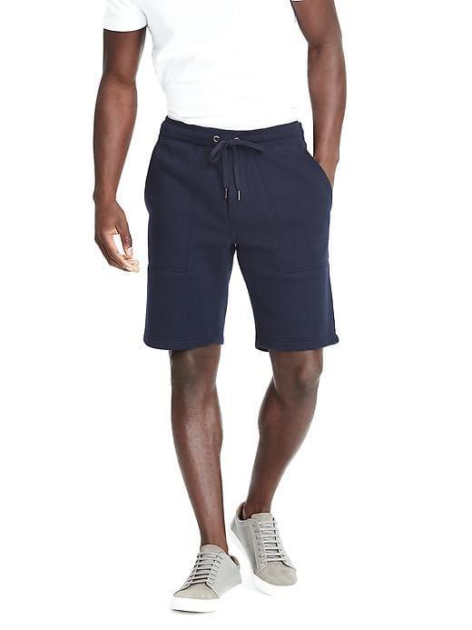Banana Republic Mens Drawstring Cotton Short - Navy