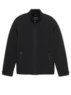 Banana Republic Mens Water-resistant Sherpa-lined Jacket Black Size Xl