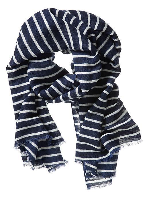 Banana Republic Georgina Scarf Size One Size - Preppy Navy