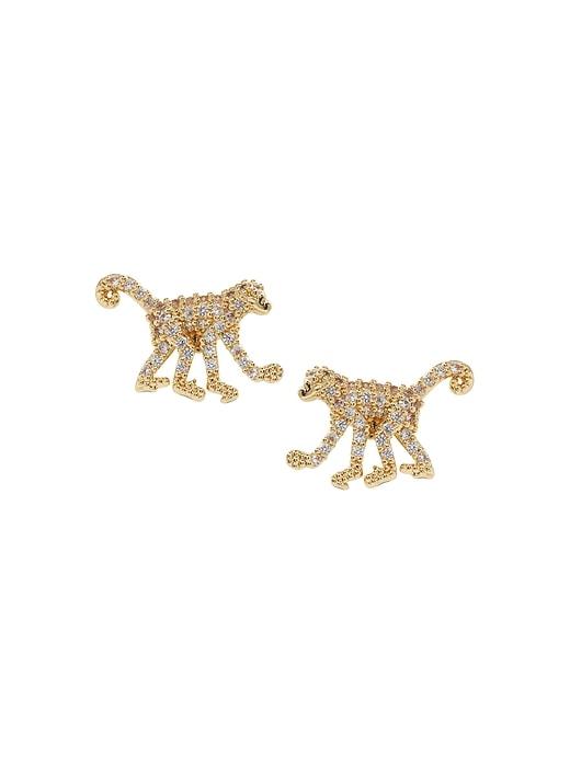 Banana Republic Pav Monkey Stud Earrings