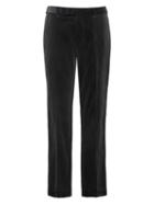 Banana Republic Mens Slim Italian Corduroy Suit Trouser Dark Charcoal Gray Size 35w