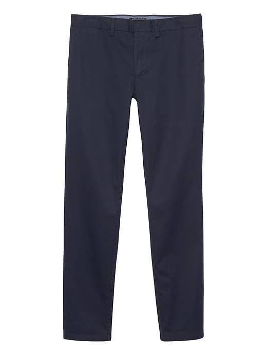 Banana Republic Mens Fulton Skinny Stretch Chino Pant Navy Size 40w