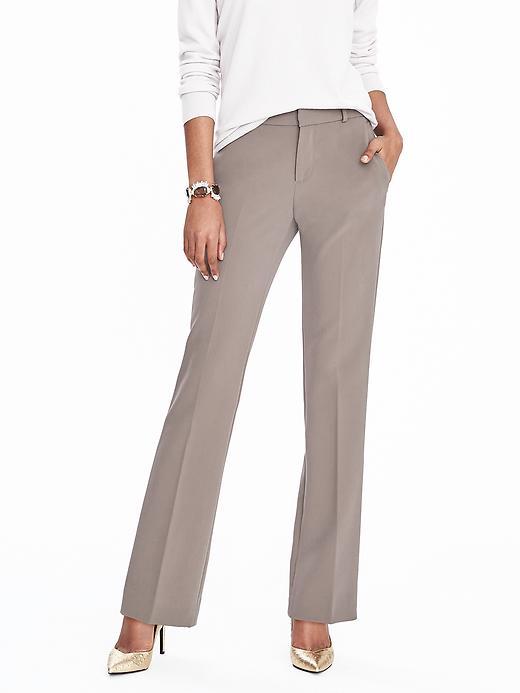 Banana Republic Logan Fit Trouser Size 00 Petite - Taupe