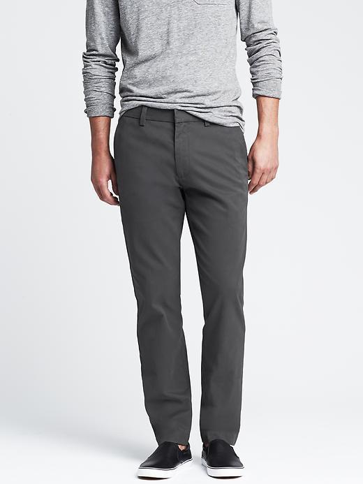 Banana Republic Mens Aiden Slim Fit Chino Size 32w 36l Tall - Gray