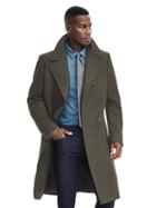 Banana Republic Mens Heritage Double Breasted Trench Coat - Fresh Olive
