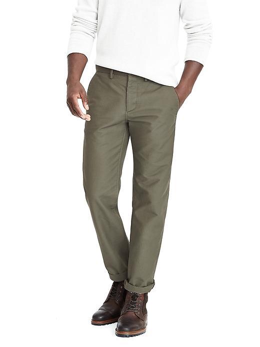 Banana Republic Mens Heritage Chino Pant - Military Green