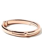 Banana Republic Womens Giles & Brother   Latch Cuff Rose Gold Size One Size