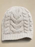 Cashmere Cable-knit Beanie