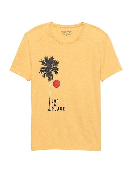 Banana Republic Beach Graphic T-shirt