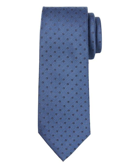 Banana Republic Floral Foulard Silk-wool Nanotex Tie