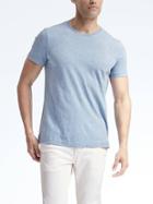 Banana Republic Mens Soft Wash Tee - Dream Blue