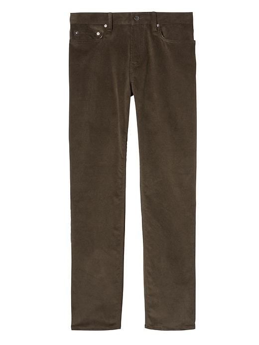 Banana Republic Mens Slim Five-pocket Corduroy Pant Dark Chocolate Size 28w