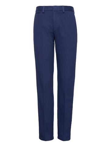 Banana Republic Mens Heritage Athletic Tapered Dark Wash Selvedge Denim Jean Rinse Wash Size 34w