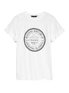 Banana Republic Womens Supima Cotton City Boyfriend T-shirt Chicago Size M