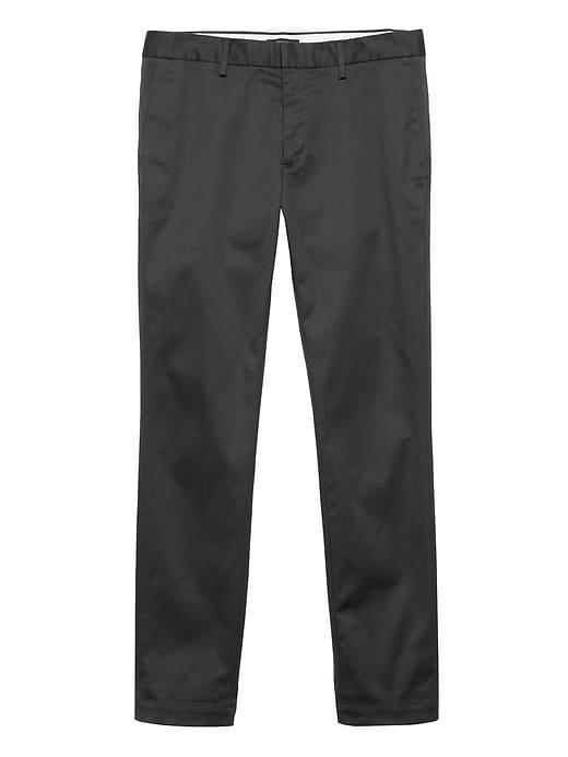 Banana Republic Mens Fulton Skinny Rapid Movement Chino Pant Charcoal Size 44w