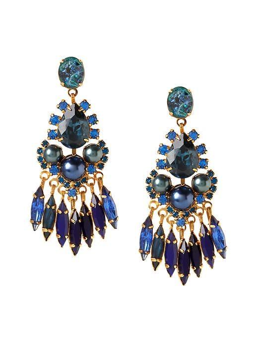 Banana Republic Elizabeth Cole Misty Earring - Blue