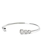 Banana Republic Delicate Deco Cuff - Silver