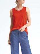 Banana Republic Womens Modal Tank - Red