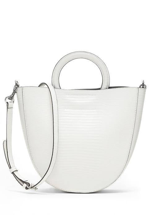 Banana Republic Circle Handle Tote Bag