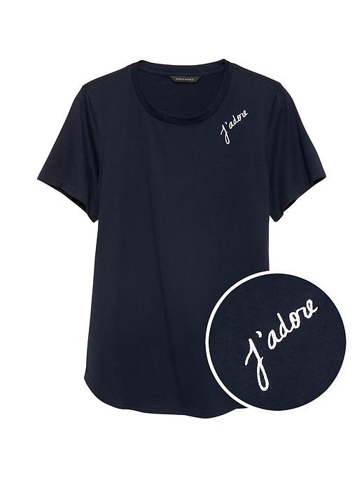 Banana Republic Supima Cotton J&#39;adore Graphic T-shirt
