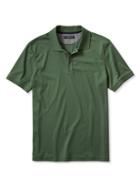 Banana Republic Luxe Touch Polo Size L Tall - Forest Green