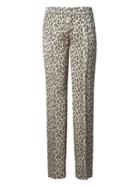 Banana Republic Avery Fit Animal Print Pant - Tan