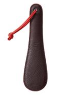 Banana Republic Mens Leather Shoe Horn Burgundy Red Size One Size