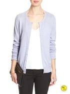 Banana Republic Womens Factory Forever Crew Neck Cardigan Size L - Pure Lavender