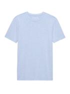 Banana Republic Mens Authentic Supima Cotton Crew-neck T-shirt Heather Light Blue Size Xl