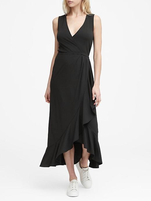 Banana Republic Soft Ponte Maxi Dress