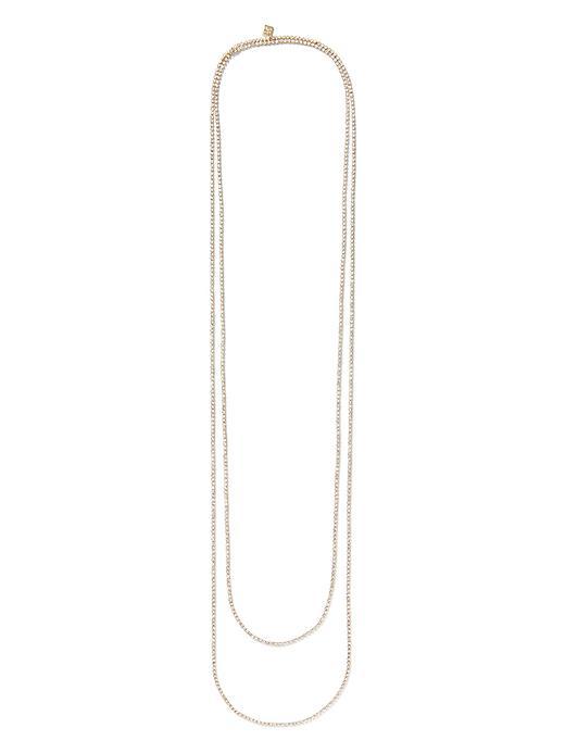 Banana Republic Classic Rebel Cup Chain Layer Necklace Size One Size - Gold