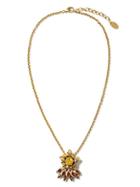Banana Republic Elizabeth Cole Sunny Ruby Pendant Necklace Size One Size - Ruby