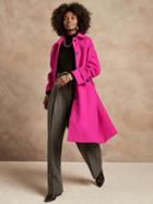 Italian Melton Cocoon Coat