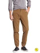 Banana Republic Factory Twill Jogger Size 29 - Tobacco Brown Global
