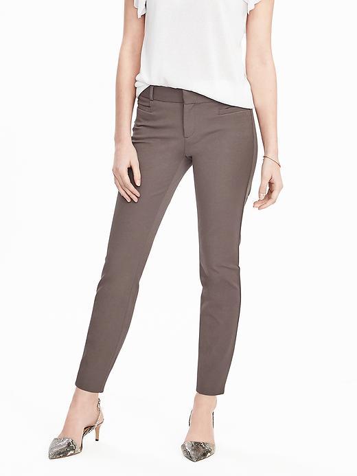 Banana Republic New Sloan Fit Slim Ankle Pant Size 00 Petite - Taupe