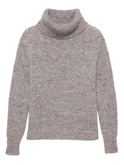 Banana Republic Confetti Wool-blend Turtleneck Sweater