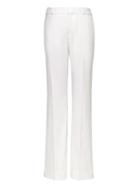 Banana Republic Womens Logan Trouser-fit Stretch Linen-cotton Pant White Size 2